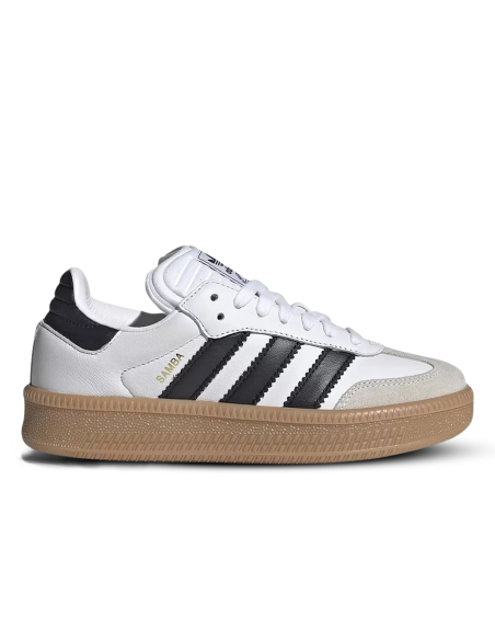 Adidas Samba XLG JH6516 - Sneakers femme cuir blanc et noir
