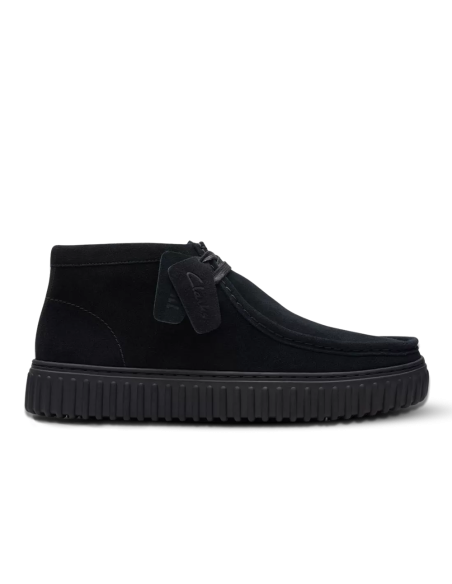 Derbies Homme - Clarks Torhill Hi Black Sde - 26173664
