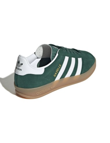 Adidas Gazelle Indoor femme JS3800 – Baskets daim vert rétro