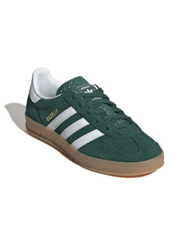 Adidas Gazelle Indoor femme JS3800 – Baskets daim vert rétro