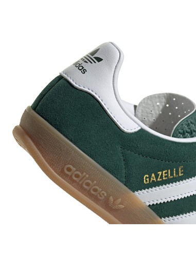 Adidas Gazelle Indoor femme JS3800 – Baskets daim vert rétro
