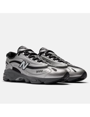 New Balance 1000 Silver Metallic – Sneakers homme futuriste en mesh et simili métal