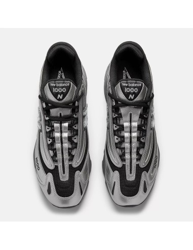 New Balance 1000 Silver Metallic – Sneakers homme futuriste en mesh et simili métal