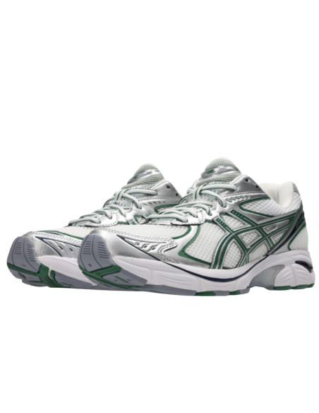 ASICS GT-2160 White Green – Sneakers rétro running avec amorti GEL