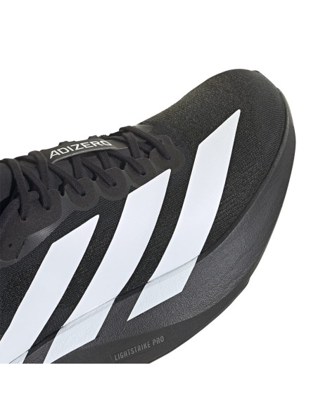 Adidas Adizero Evo SL Homme Noir Blanc – Sneakers running ultra légères & Lighstrike Pro