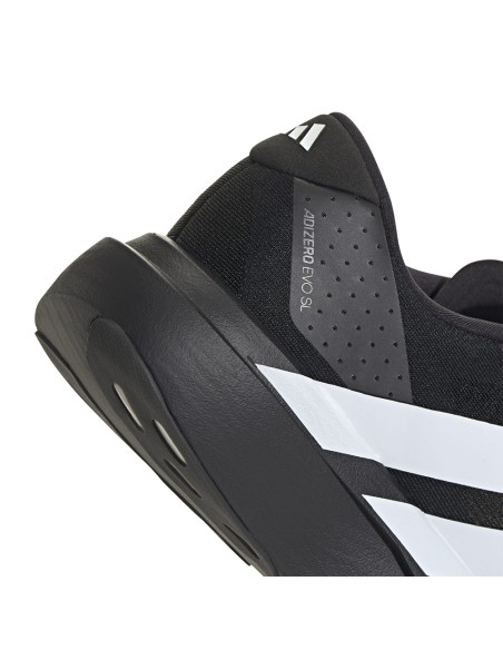 Adidas Adizero Evo SL Homme Noir Blanc – Sneakers running ultra légères & Lighstrike Pro