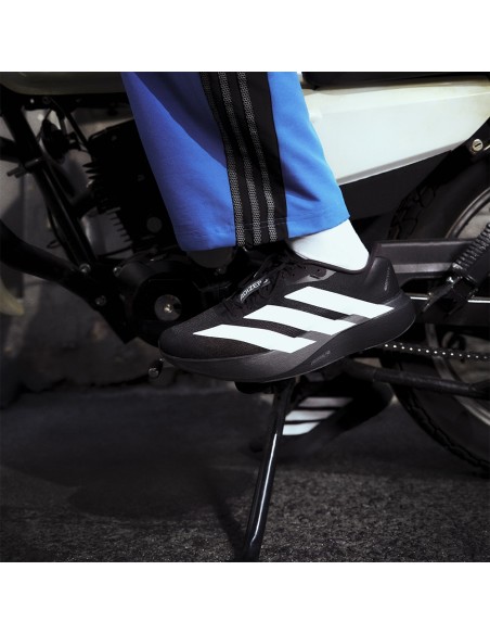 Adidas Adizero Evo SL Homme Noir Blanc – Sneakers running ultra légères & Lighstrike Pro