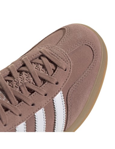 Adidas Gazelle Indoor Femme JS1397 Mauve Rosé / Blanc – Baskets vintage chic