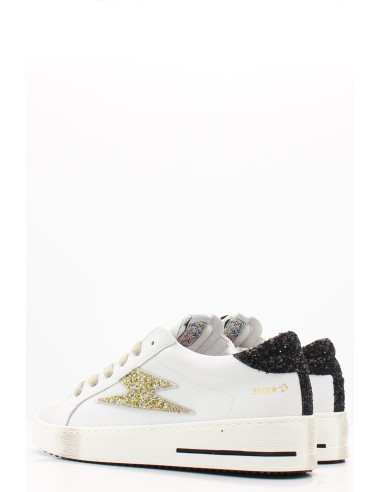 Semerdjian Maya 8672 Glitter Doré – Sneakers Femme Tendance à Plateforme