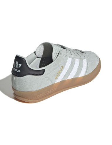 adidas Gazelle Indoor grise – Sneakers iconiques en suède à semelle gomme