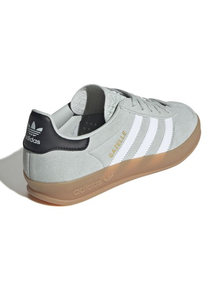 adidas Gazelle Indoor grise – Sneakers iconiques en suède à semelle gomme