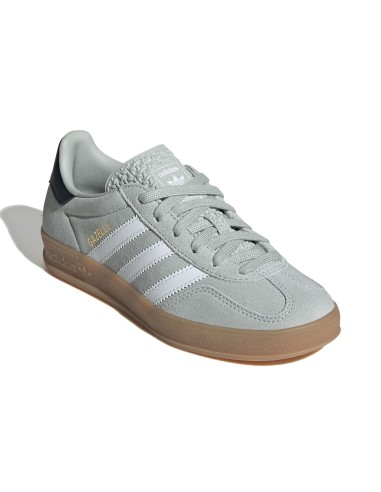 adidas Gazelle Indoor grise – Sneakers iconiques en suède à semelle gomme