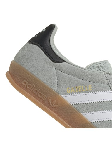 adidas Gazelle Indoor grise – Sneakers iconiques en suède à semelle gomme