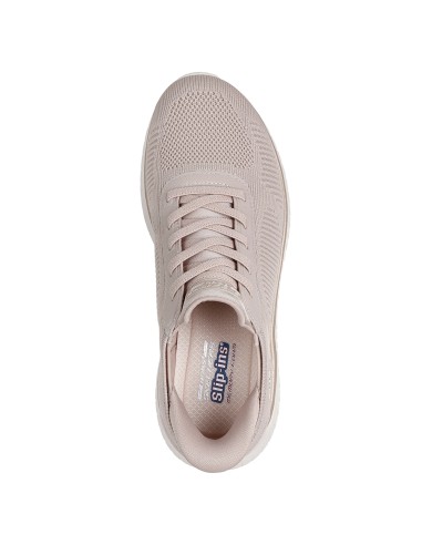 Baskets Skechers Bobs Squad Chaos femme beige – 117497-NTGD