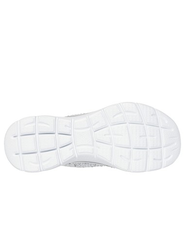 Skechers Summits Brilliant Shine Blanc Argent Femme