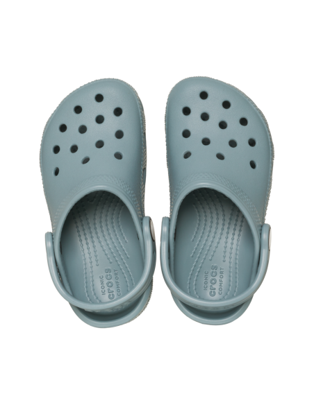 Crocs Classic Clog K Pond – Sabots Enfant Bleu Sauge Confortables