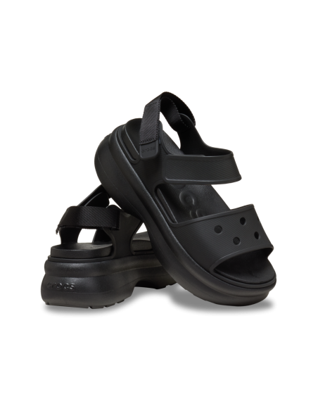 Sandales Compensées Crocs Soho Y Strap Black Femme - 211755-001