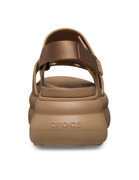 Sandales Compensées Femme Crocs Soho Y Strap Sepia - 211755-2EY