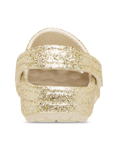 Crocs Enfant Glitter Gold Classic Chunky Clog - 211939-0LH
