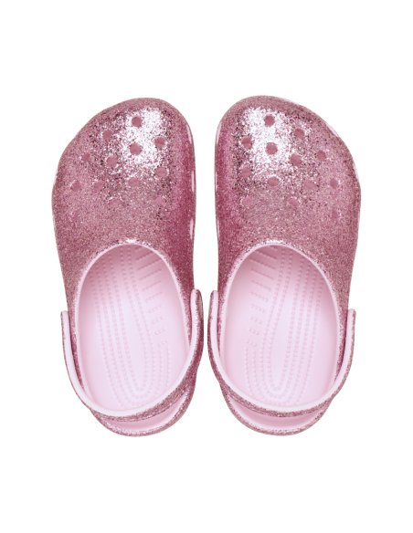 Sabots Enfant Crocs Classic Chunky Glitter Pink Milk - 211939-6ZW