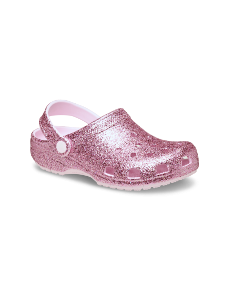 Sabots Enfant Crocs Classic Chunky Glitter Pink Milk - 211939-6ZW