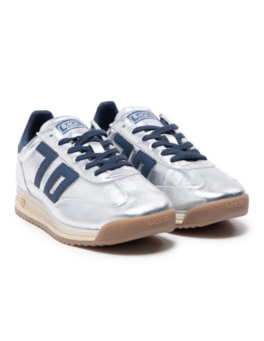 Back 70 Jogger Metallic Silver – Baskets femme rétro