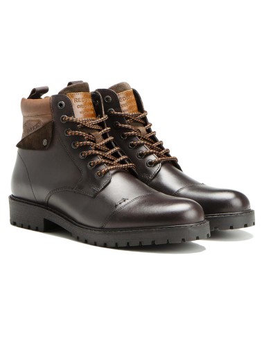 Redskins Bottines Homme Tuto cuir Chataigne/Cognac