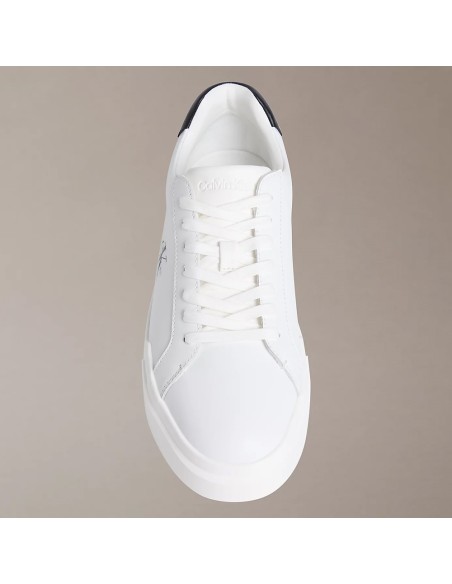 Calvin Klein Homme Chunky Cupsole blanche et noire