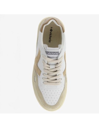 Basket De Ville Femme Seul Efecto Piel & Serraje - Beige