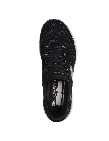 Baskets Skechers Slip-Ins Femme Ultra Flex 3.0 No Limits Noir et Rose – Confort et style sans effort