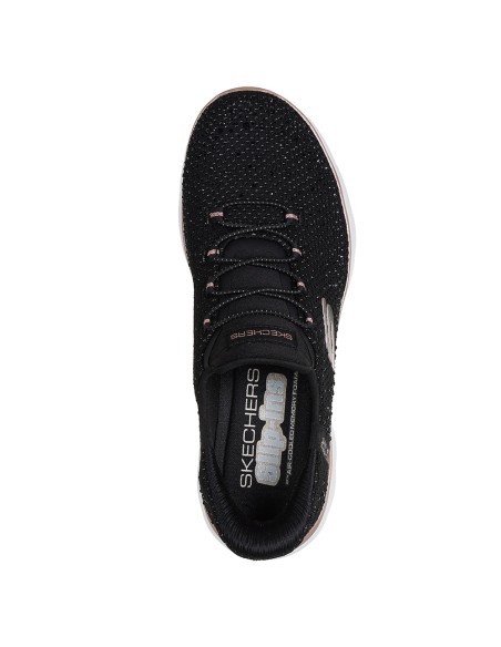 Baskets Skechers Slip-Ins Femme Ultra Flex 3.0 No Limits Noir et Rose – Confort et style sans effort