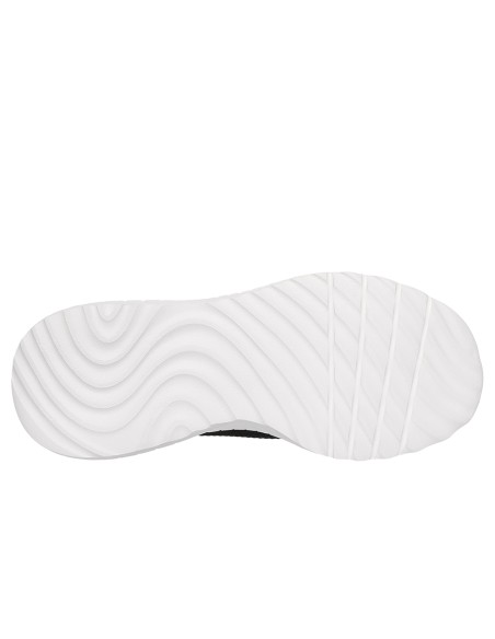 Skechers Bobs Squad Chaos - Baskets femme Slip-ins noir et blanc