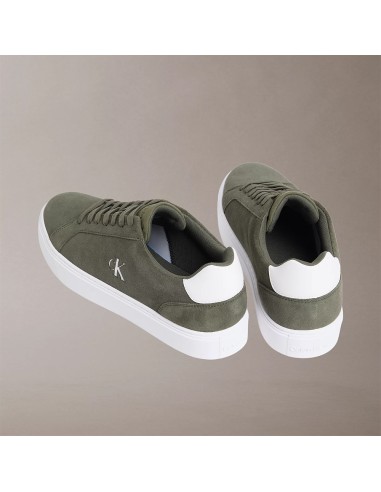 Calvin Klein Classic Cupsole Lace Homme Kaki – Baskets De Ville