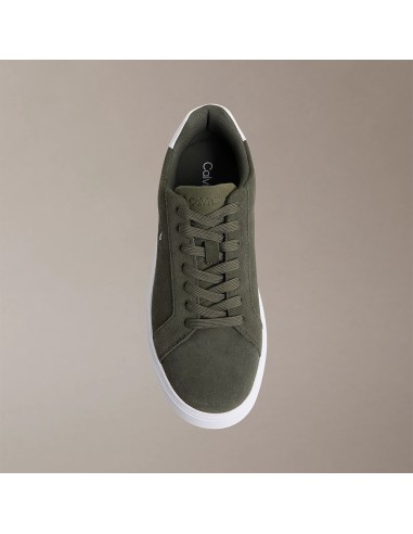 Calvin Klein Classic Cupsole Lace Homme Kaki – Baskets De Ville
