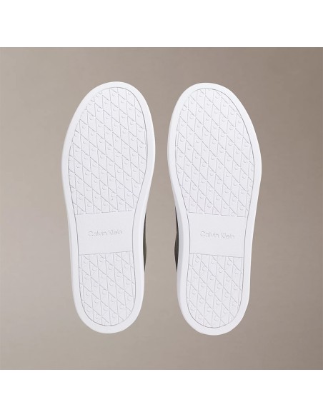 Calvin Klein Classic Cupsole Lace Homme Kaki – Baskets De Ville