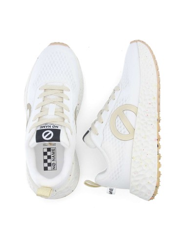 Baskets femme No Name blanc – sneakers plateforme mode
