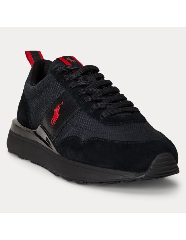 Chaussures Ralph Lauren RL-TRAIN89 pour homme – Élégance sportive en noir