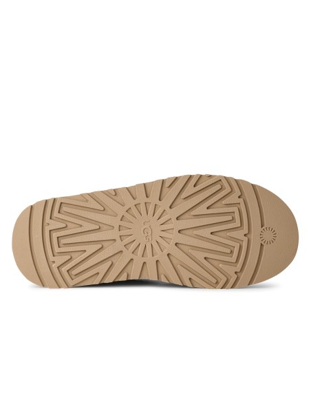 Chaussons UGG Tazz Plains – suède Felicity, motif léopard & plateforme