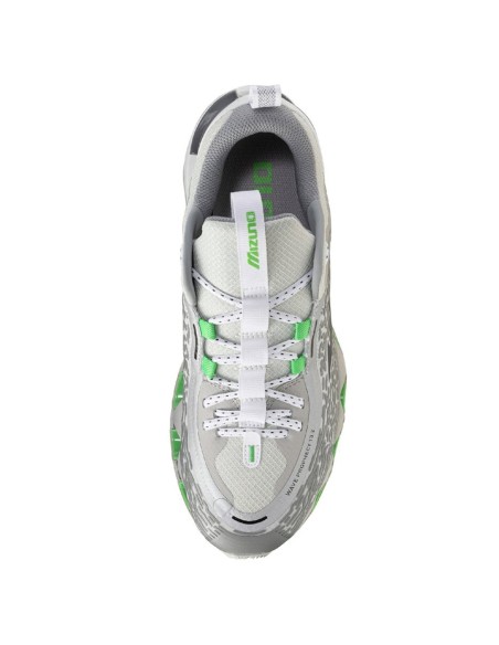 Mizuno Wave Prophecy 13.2 Homme – Sneakers grises et vertes