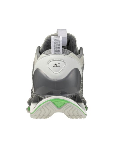 Mizuno Wave Prophecy 13.2 Homme – Sneakers grises et vertes