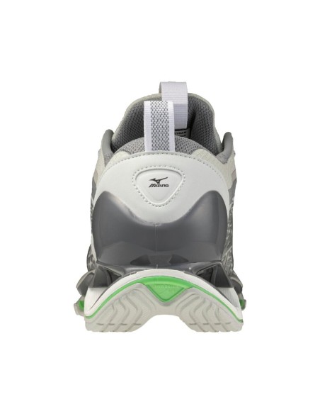 Mizuno Wave Prophecy 13.2 Homme – Sneakers grises et vertes