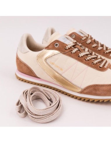 Baskets Femme 0 105 Lina Nature – Style Retro Beige & Mastic