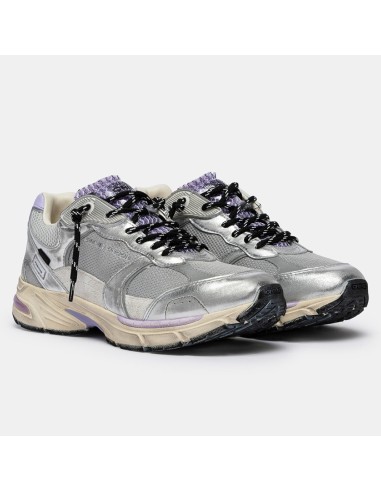 Baskets femme Crime London Fugitive argent – sneaker chunky tendance