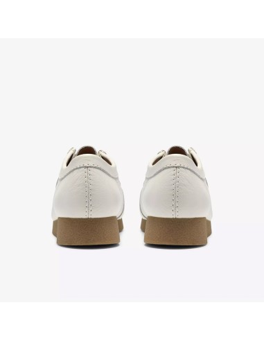 Mocassins homme Clarks Wallabee Evo blancs – cuir & confort