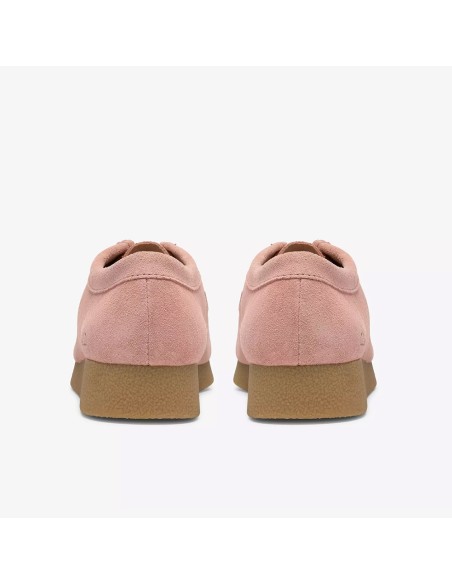 Mocassins femme Clarks Wallabee Evo Sh roses – suede confort