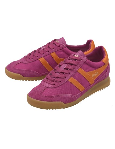 Baskets Femme Gola Tornado Violet Orange – Look rétro et confort au quotidien