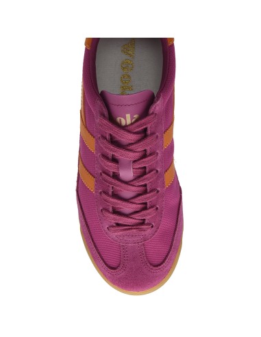 Baskets Femme Gola Tornado Violet Orange – Look rétro et confort au quotidien