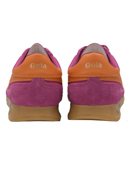 Baskets Femme Gola Tornado Violet Orange – Look rétro et confort au quotidien