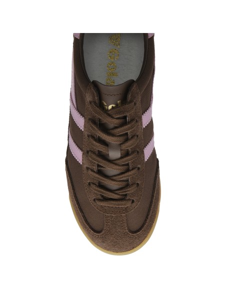 Baskets Gola Tornado Femme Marron Rose – Style rétro et confort