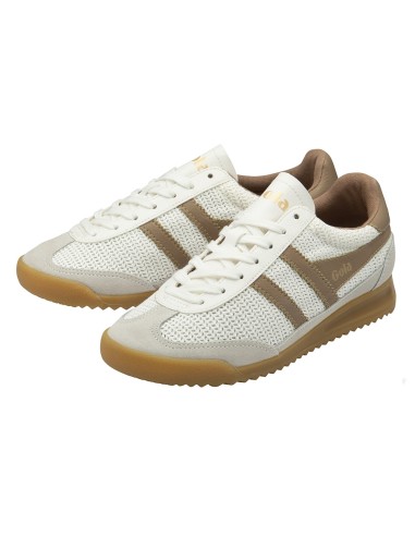 Baskets Femme Tornado Zephyr Beige Blanc – Style rétro et confort moderne